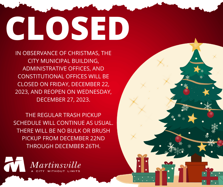 closed for christmas